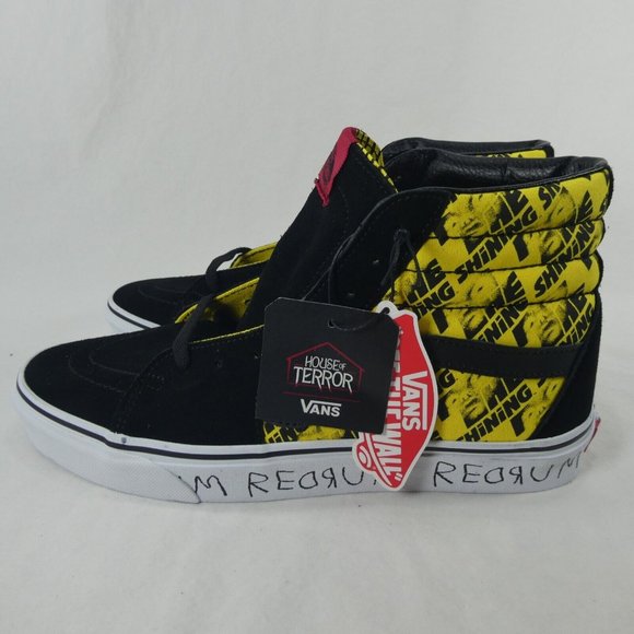 New Vans House Of Terror Sk8-Hi Terror The Shining Mens Size 10 Redrum Room 237 - Picture 4 of 10